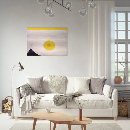 Untitled  F 60-1  - Al Held Brushed Aluminum Print - 70x100 cm / 28x40 inches | Al Held Aluminum Print | Al Held Prints