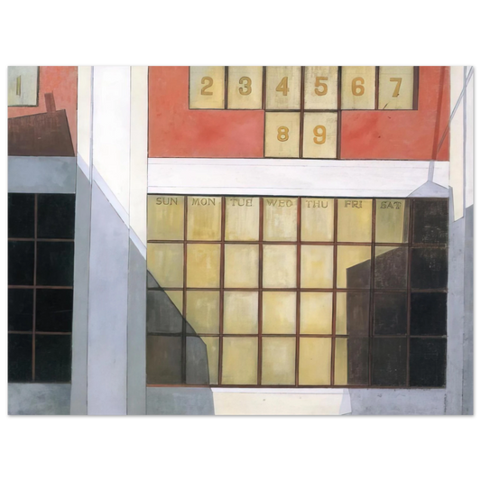 Charles Demuth - Business - 1921  75x100 cm / 30x40inches Fine Art Poster