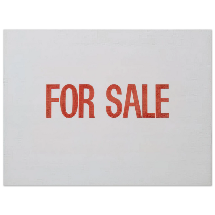Billy Apple - For Sale - 1962  75x100 cm / 30x40inches Fine Art Poster