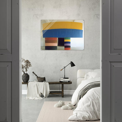 Entrance - 1972 - Ron Gorchov Acrylic Print - 70x100 cm / 28x40″ inches