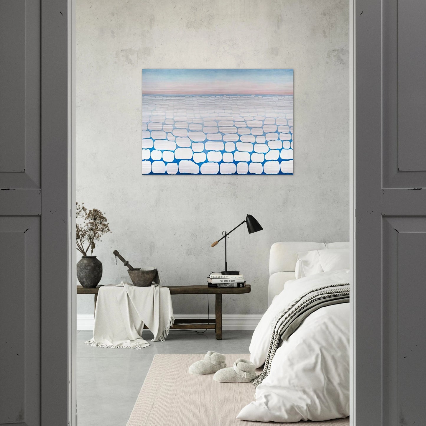 Sky Above Clouds IV - Georgia O'Keeffe Brushed Aluminum Print - 70x100 cm / 28x40 inches | Georgia O'Keeffe Aluminum Print | Georgia O'Keeffe Prints