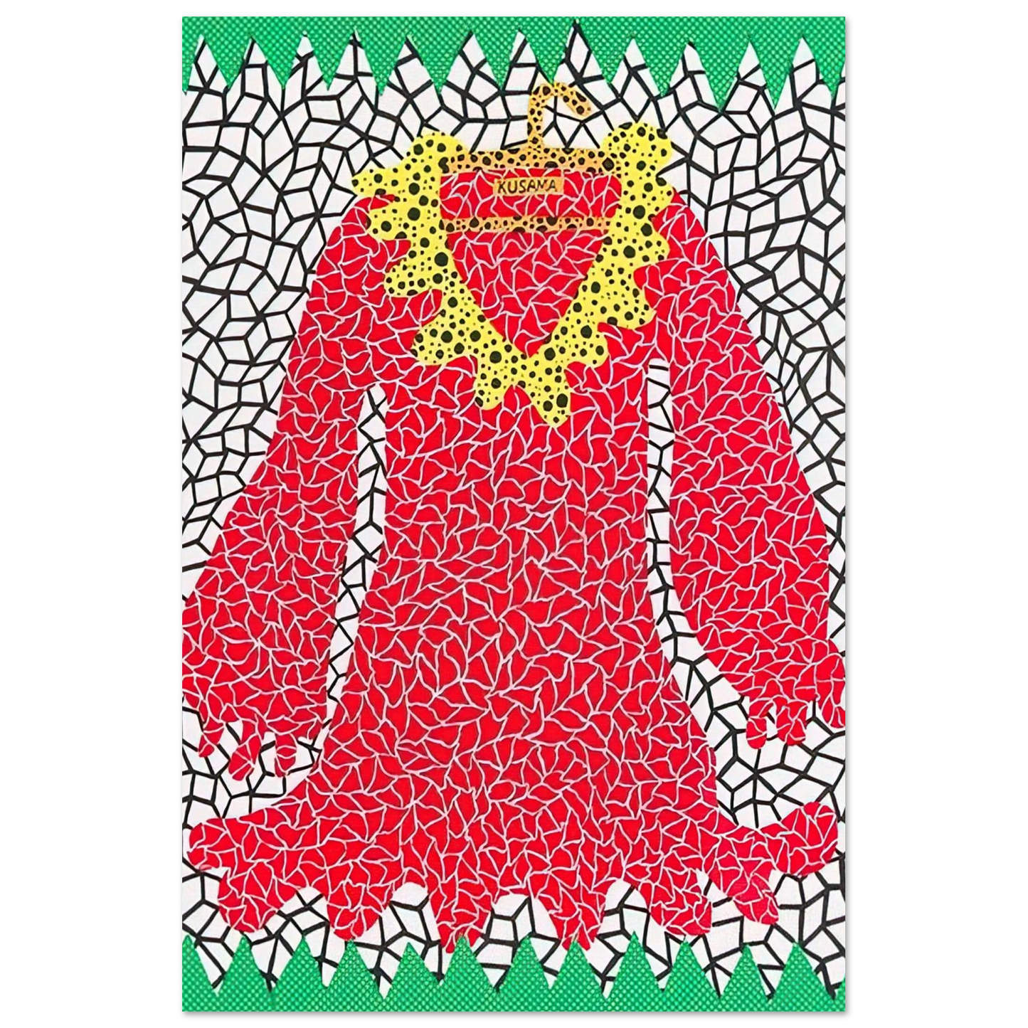 Yayoi Kusama - DRESS 1982 Fine Art Poster