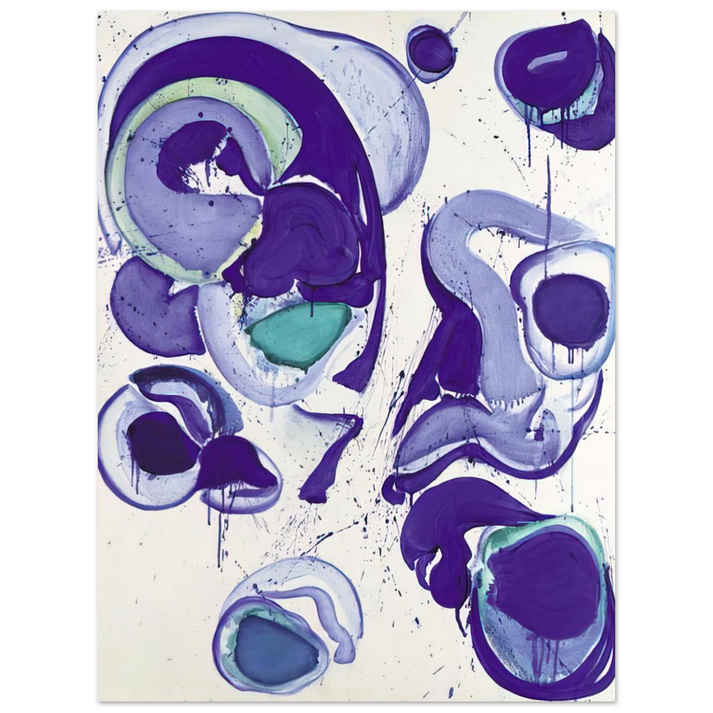 Sam Francis - Blue  75x100 cm / 30x40inches Fine Art Poster