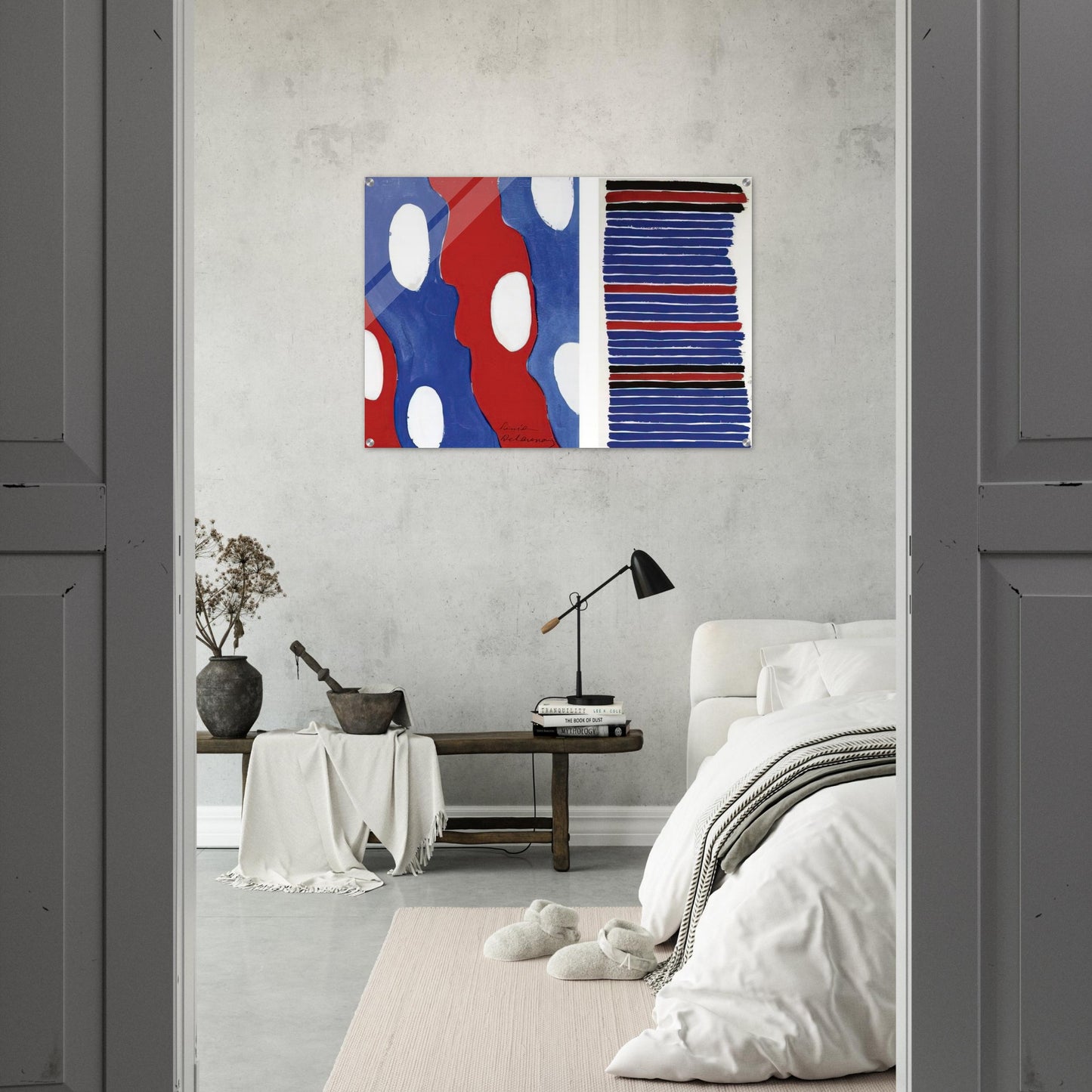 TISSU PROJECT - Sonia Delaunay Acrylic Print - 70x100 cm / 28x40″ inches