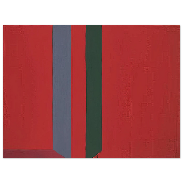 John Hoyland - 28.5.66 - 1966  75x100 cm / 30x40inches Fine Art Poster