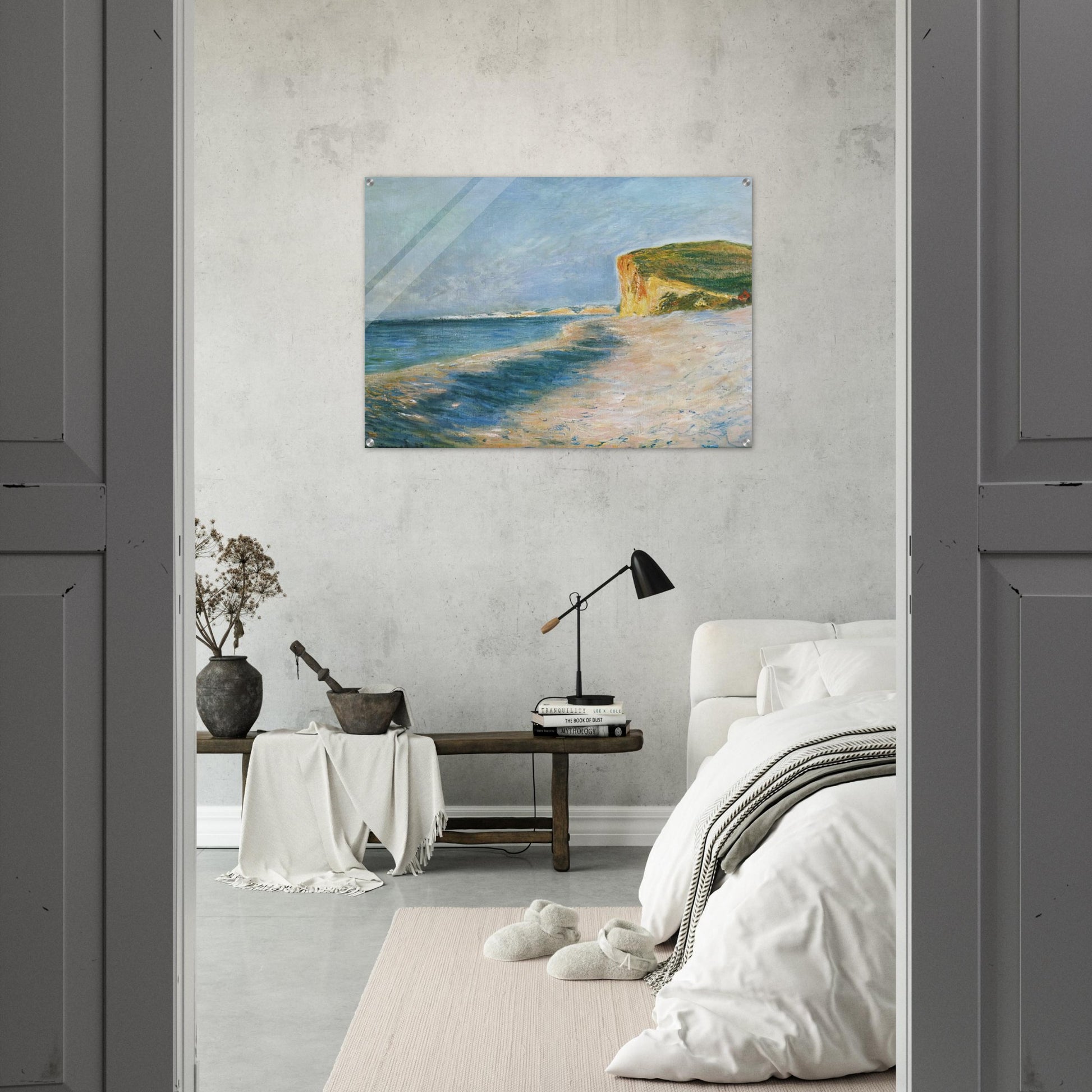 Pourville, near Dieppe - claude monet Acrylic Print - 70x100 cm / 28x40″ inches | claude monet Wall Art | claude monet Prints