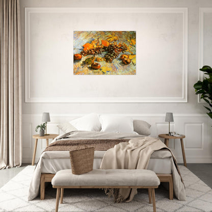 Still Life with Apples, Pears, Lemons and Grapes - Vincent van Gogh Acrylic Print - 70x100 cm / 28x40″ inches | Vincent van Gogh Wall Art | Vincent van Gogh Prints