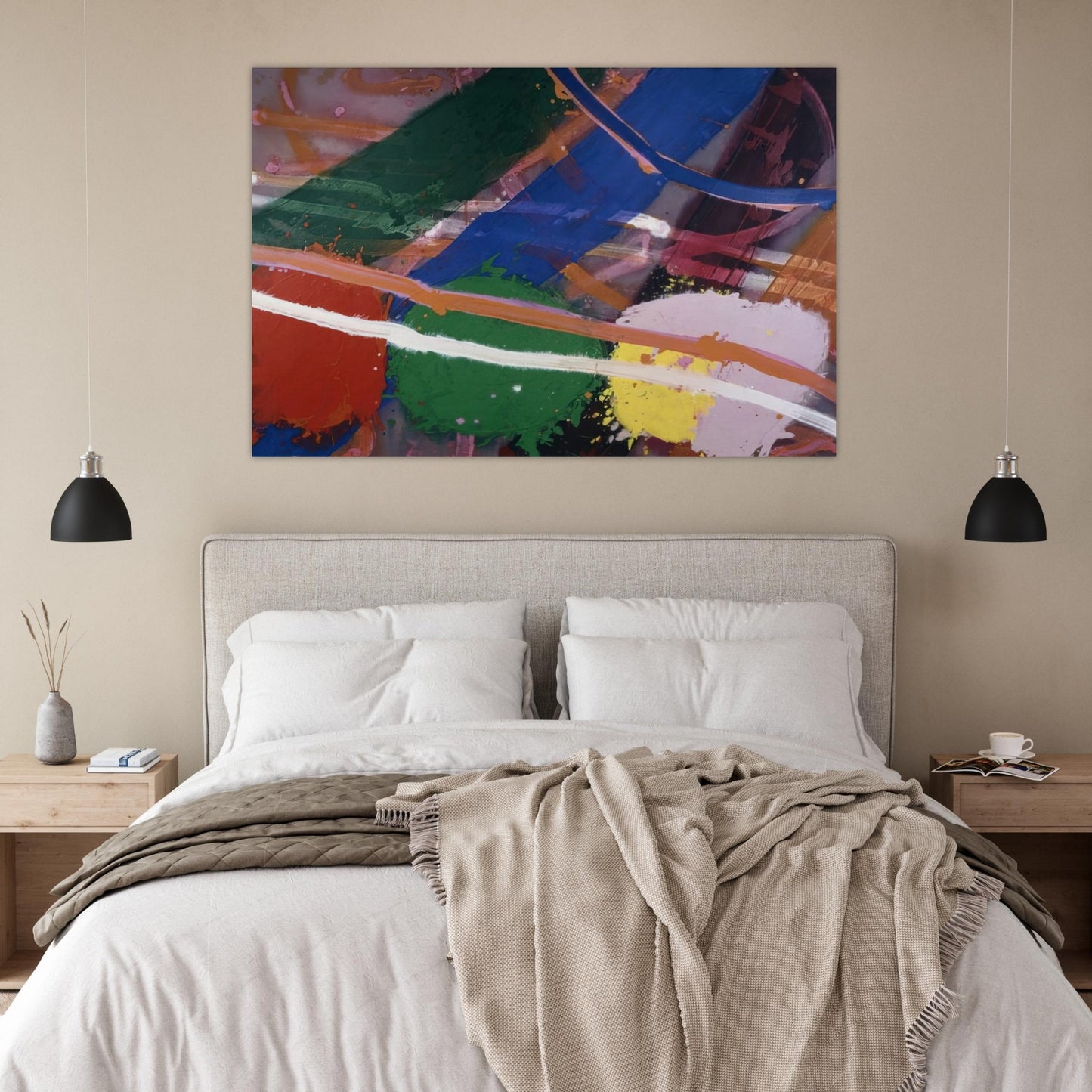 Festival - 1983 - Albert Irvin Art Prints - 100x150 cm / 40x60″ inches | Albert Irvin Poster | Albert Irvin Prints