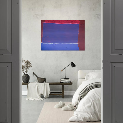 Infinity Field, Lefkada Series - 1980 - Theodoros Stamos Brushed Aluminum Print - 70x100 cm / 28x40 inches | Theodoros Stamos Aluminum Print | Theodoros Stamos Prints