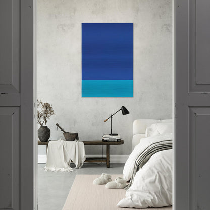 UNTITLED STOFFBILD 1969 - BLINKY PALERMO Brushed Aluminum Print - 70x100 cm / 28x40 inches | BLINKY PALERMO Aluminum Print | BLINKY PALERMO Prints