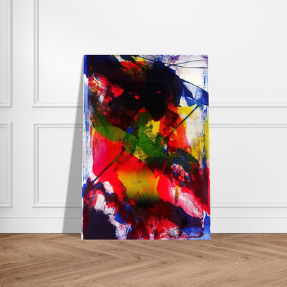 Amadeus - Abstract Expressionism, Lyrical Abstraction - Paul Jenkins Brushed Aluminum Print - 70x100 cm / 28x40 inches | Paul Jenkins Aluminum Print | Paul Jenkins Prints