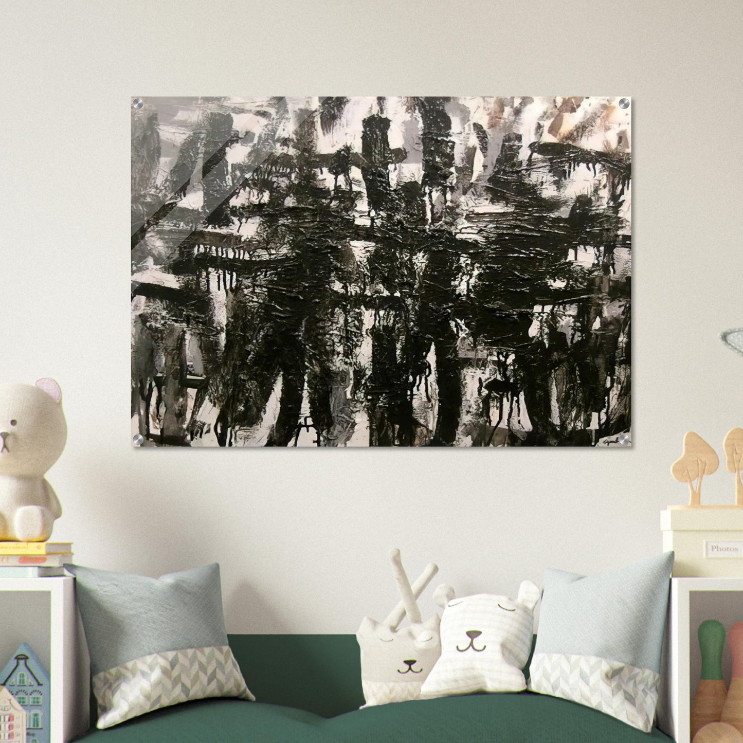 Release - 2005 - Robert Goodnough Acrylic Print - 70x100 cm / 28x40″ inches