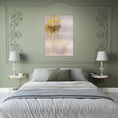 Coronation of Sesostris - Cy Twombly Brushed Aluminum Print - 70x100 cm / 28x40 inches | Cy Twombly Aluminum Print | Cy Twombly Prints