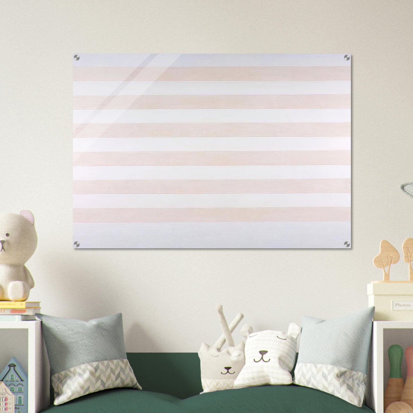 Happy Holiday - Agnes Martin Acrylic Print - 70x100 cm / 28x40″ inches