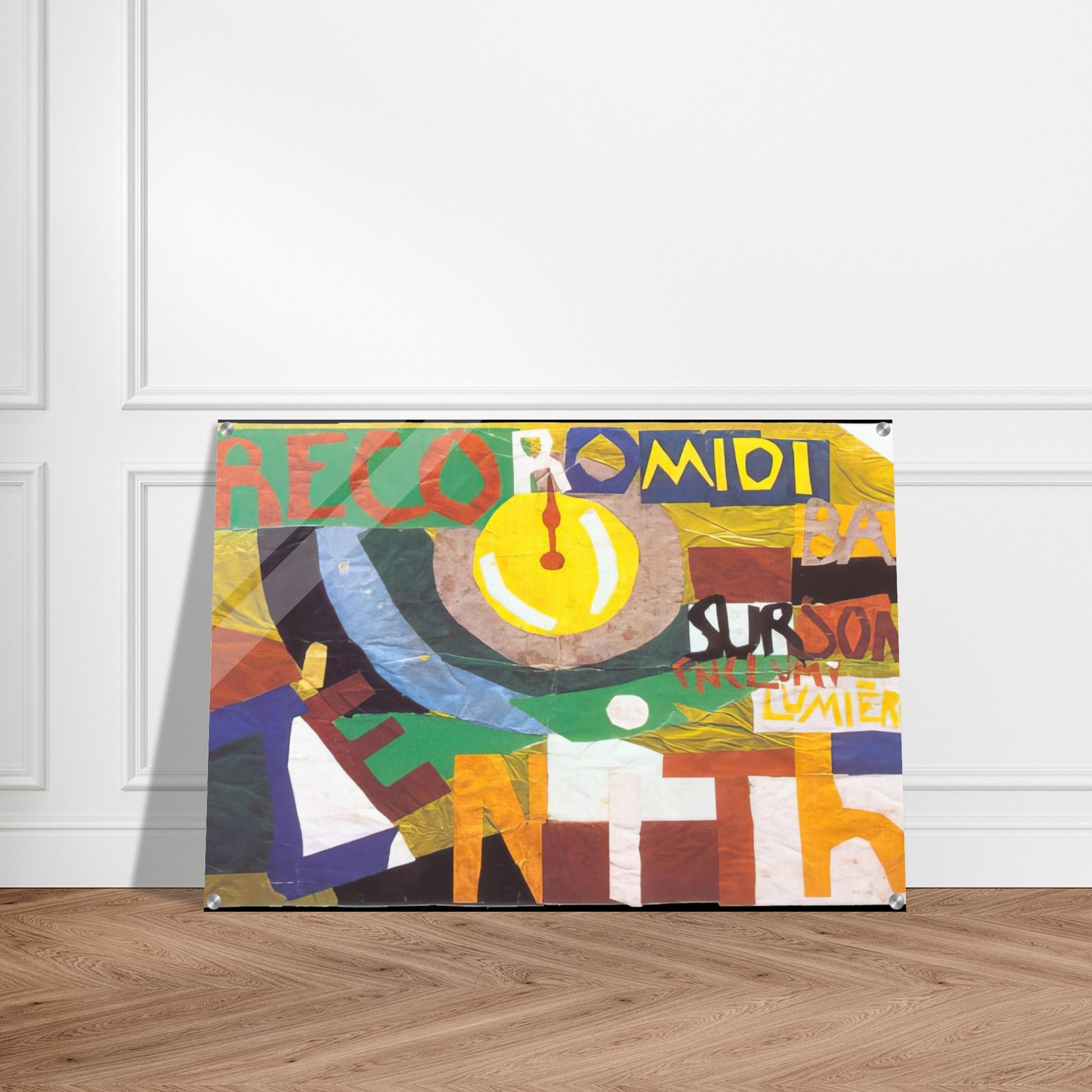ZENITH - Sonia Delaunay Acrylic Print - 70x100 cm / 28x40″ inches