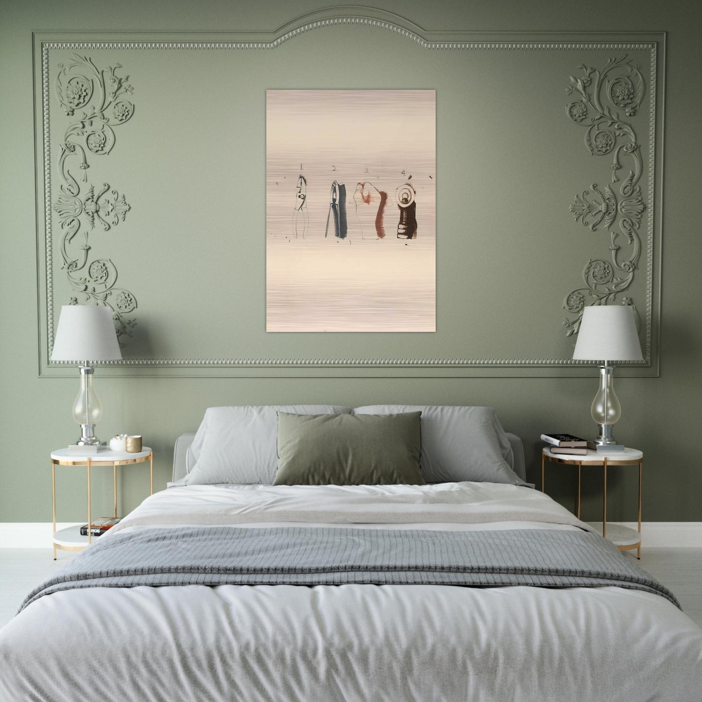 NUTCRACKER 1973 - Jim Dine Brushed Aluminum Print - 70x100 cm / 28x40 inches | Jim Dine Aluminum Print | Jim Dine Prints