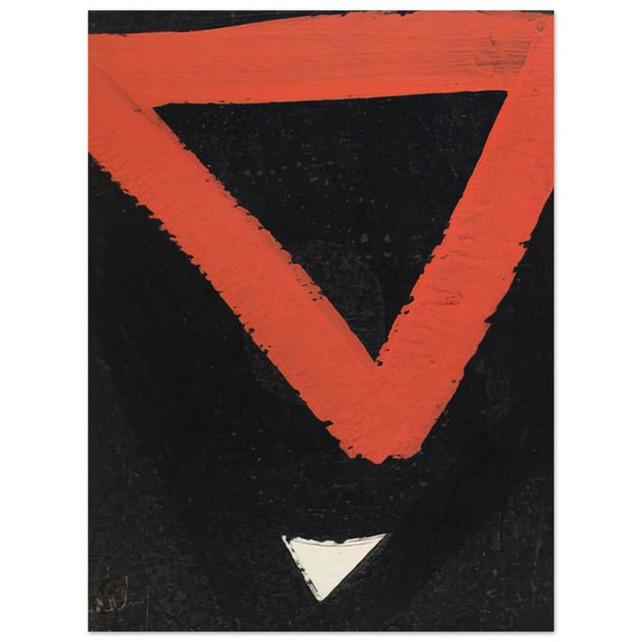 Al Held - Untitled #6  75x100 cm / 30x40inches Fine Art Poster