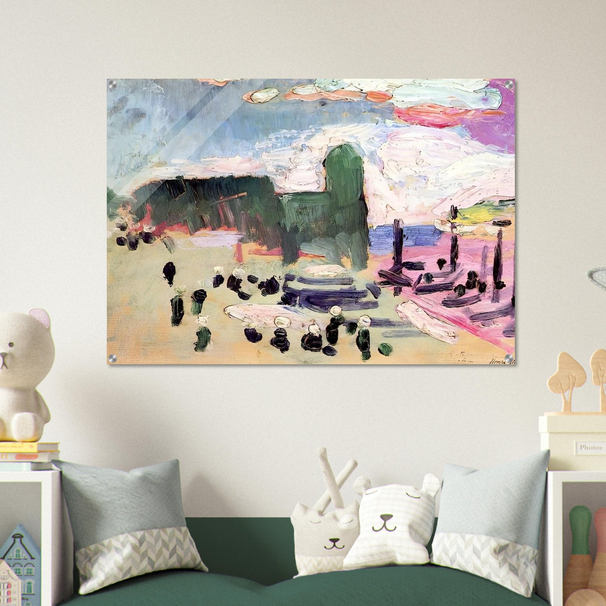 COLLIOURE 1905 - Henri Matisse Acrylic Print - 70x100 cm / 28x40″ inches | Henri Matisse Wall Art | Henri Matisse Prints