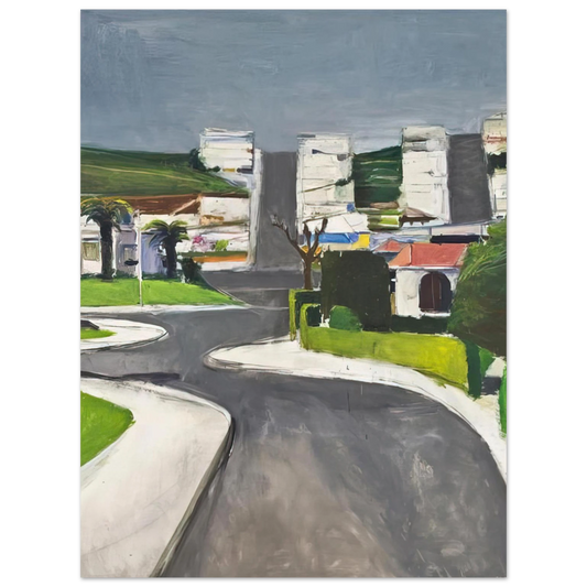 Richard Diebenkorn - Ingleside  75x100 cm / 30x40inches Fine Art Poster