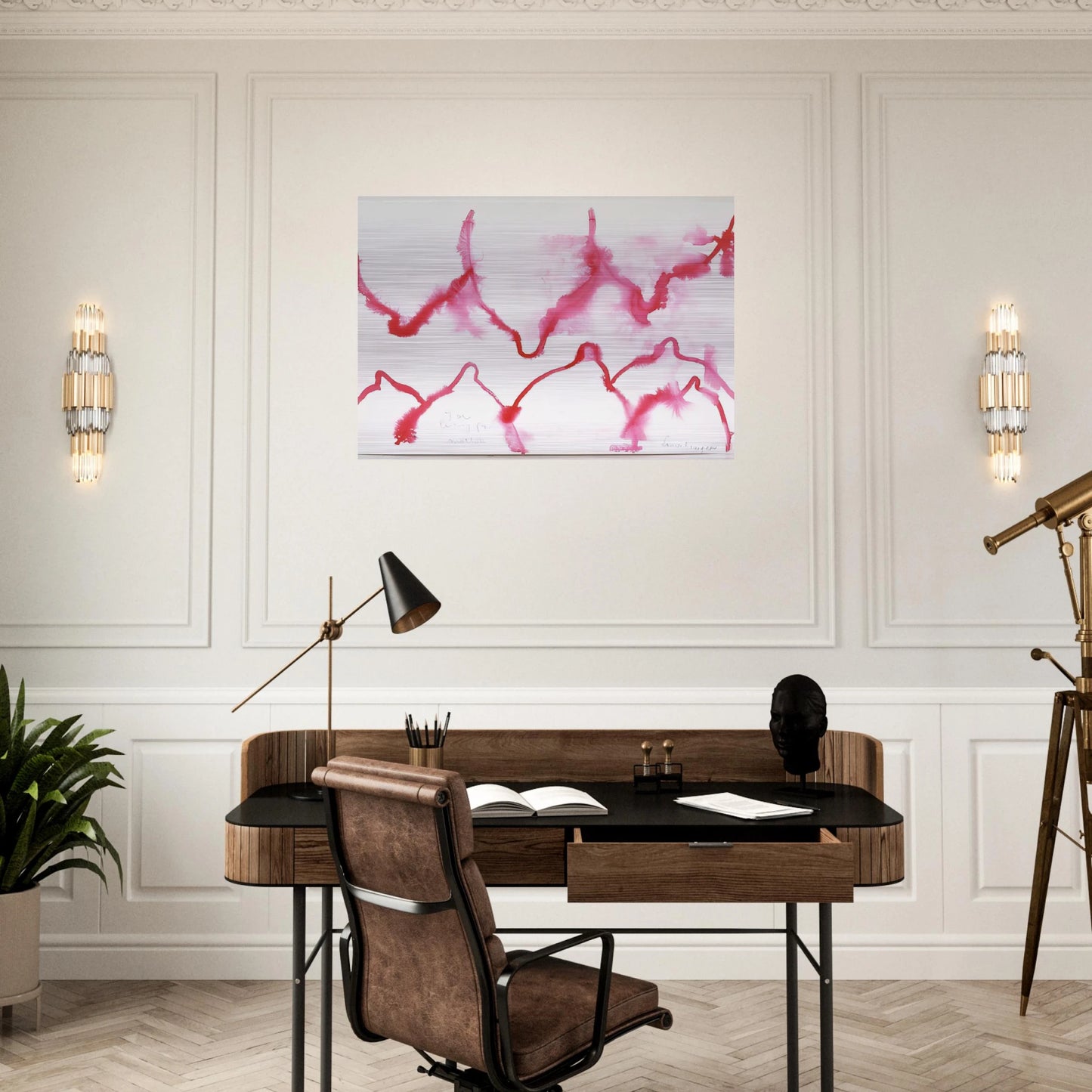 I AM LOOKING FOR MOTHERS 2007 - Louise Bourgeois Brushed Aluminum Print - 70x100 cm / 28x40 inches | Louise Bourgeois Aluminum Print | Louise Bourgeois Prints