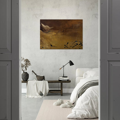 Sebastopol Autumn - 1961 - Hassel Smith Brushed Aluminum Print - 70x100 cm / 28x40 inches | Hassel Smith Aluminum Print | Hassel Smith Prints