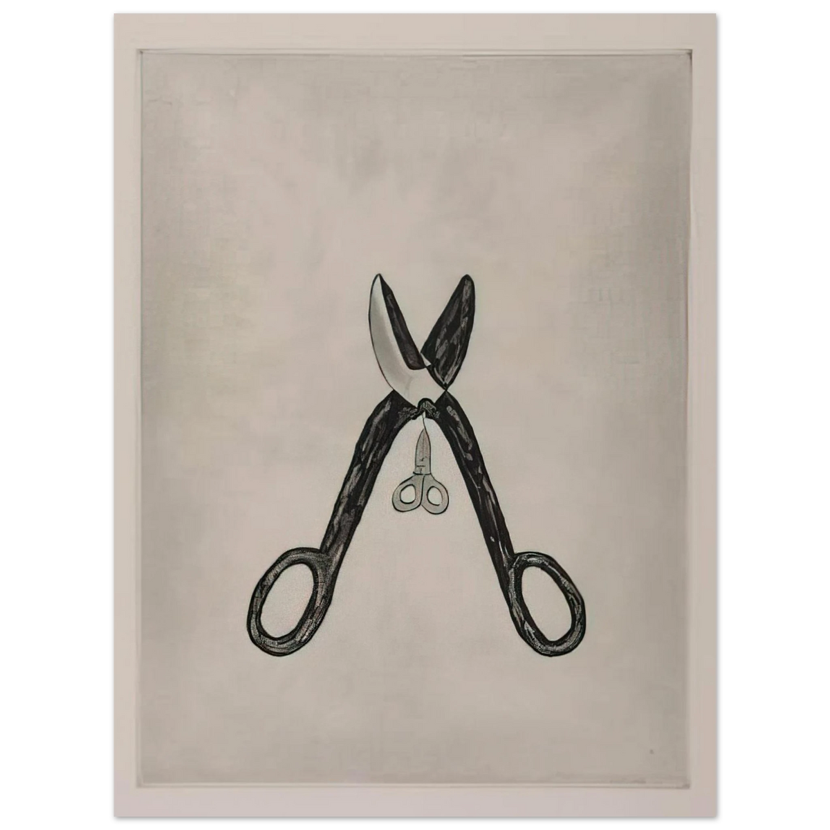 Louise Bourgeois - SCISSORS 1994  75x100 cm / 30x40inches Fine Art Poster