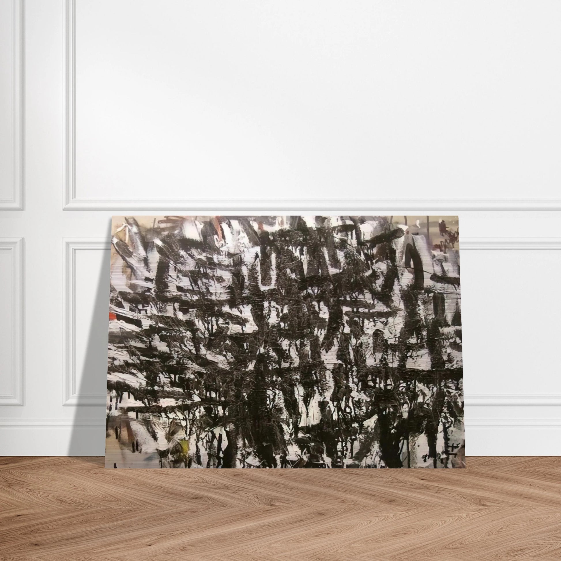Listen - 2005 - Robert Goodnough Brushed Aluminum Print - 70x100 cm / 28x40 inches | Robert Goodnough Aluminum Print | Robert Goodnough Prints