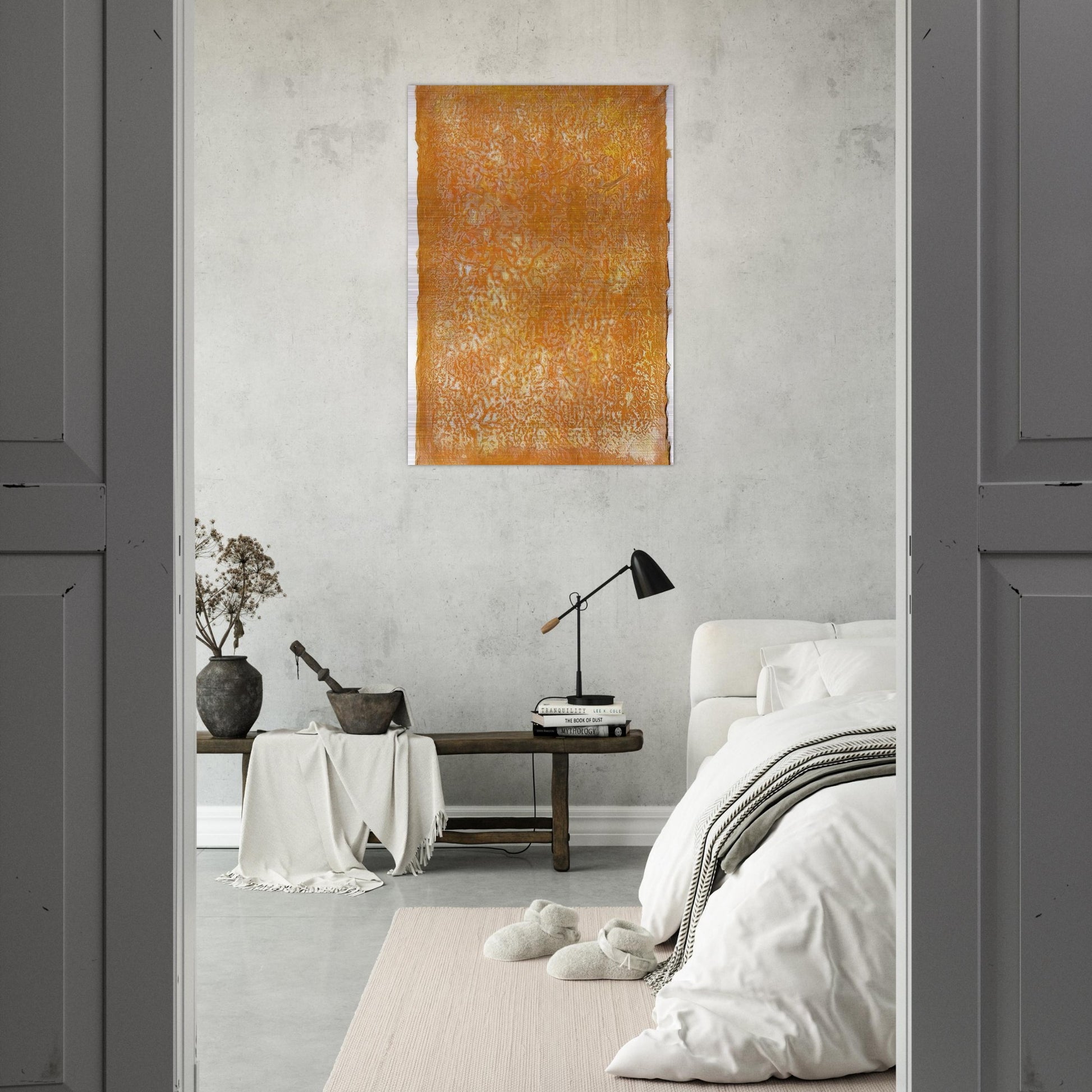 UNTITLED 2000 - Gotthard Graubner Brushed Aluminum Print - 70x100 cm / 28x40 inches | Gotthard Graubner Aluminum Print | Gotthard Graubner Prints