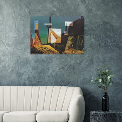 The Anti-Pope - Max Ernst Brushed Aluminum Print - 70x100 cm / 28x40 inches | Max Ernst Aluminum Print | Max Ernst Prints