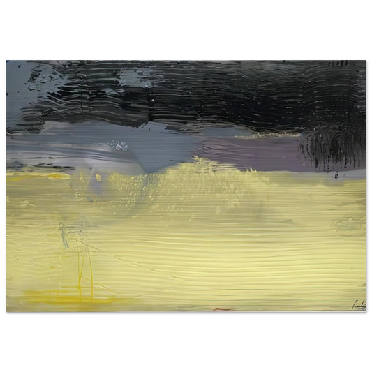Sandstorm, 1992- - Helen Frankenthaler Brushed Aluminum Print - 70x100 cm / 28x40 inches | Helen Frankenthaler Aluminum Print | Helen Frankenthaler Prints