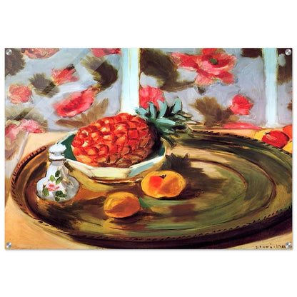 STILL LIFE WITH PINEAPPLE 1924 - Henri Matisse Acrylic Print - 70x100 cm / 28x40″ inches