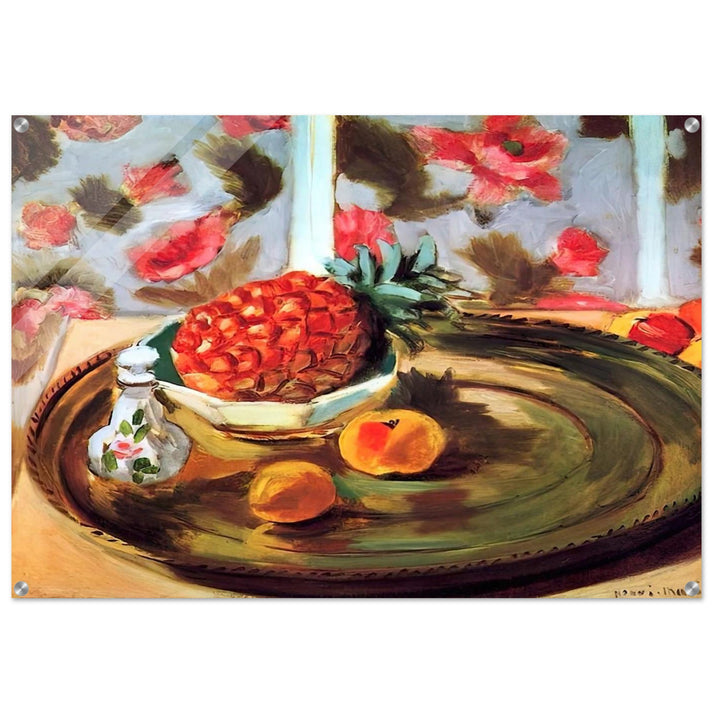 STILL LIFE WITH PINEAPPLE 1924 - Henri Matisse Acrylic Print - 70x100 cm / 28x40″ inches