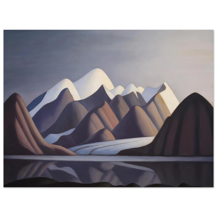 Lawren Harris - Mount Thule, Bylot Island - 1930  75x100 cm / 30x40inches Fine Art Poster