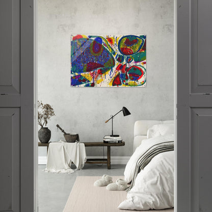 Variant III  from Bright Jade Ghost  - Sam Francis Acrylic Print - 70x100 cm / 28x40″ inches