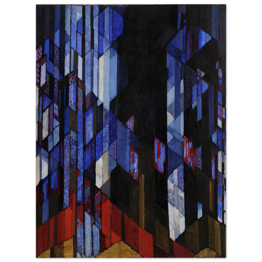 Frantisek Kupka - Cathedral  75x100 cm / 30x40inches Fine Art Poster