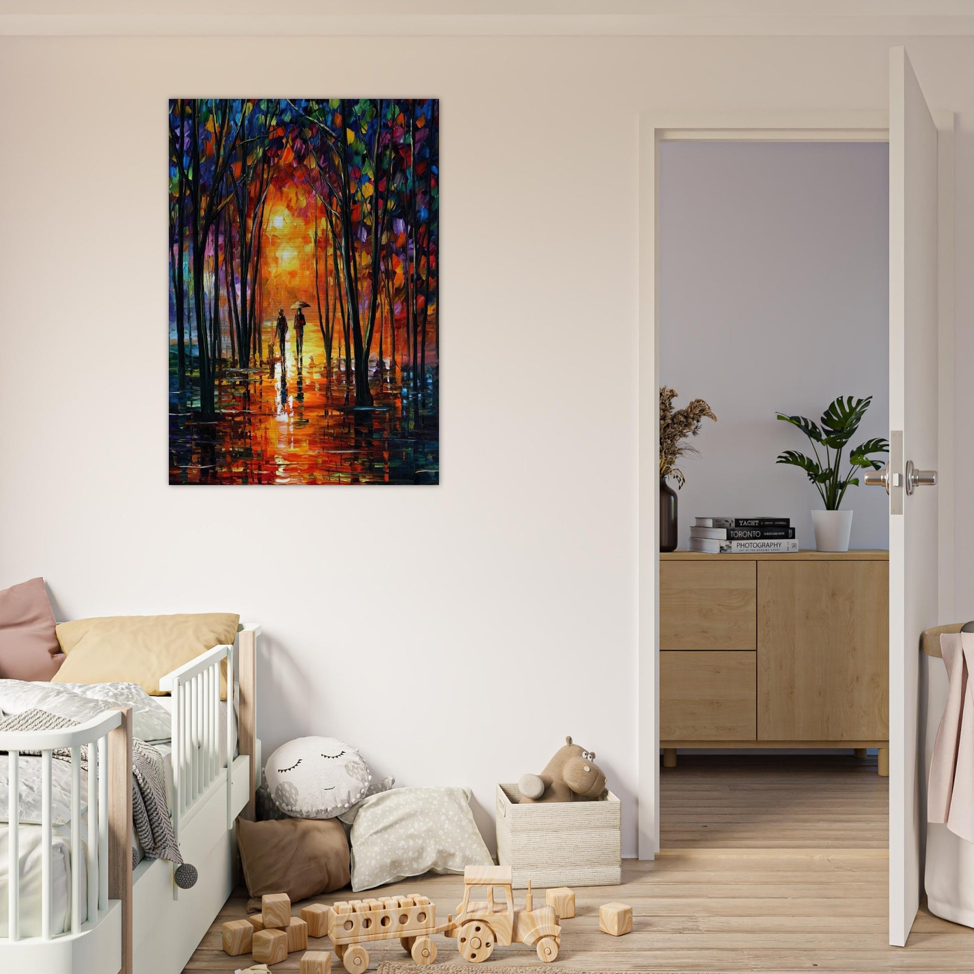 Leonid Afremov - Leonid Afremov Brushed Aluminum Print - 70x100 cm / 28x40 inches | Leonid Afremov Aluminum Print | Leonid Afremov Prints
