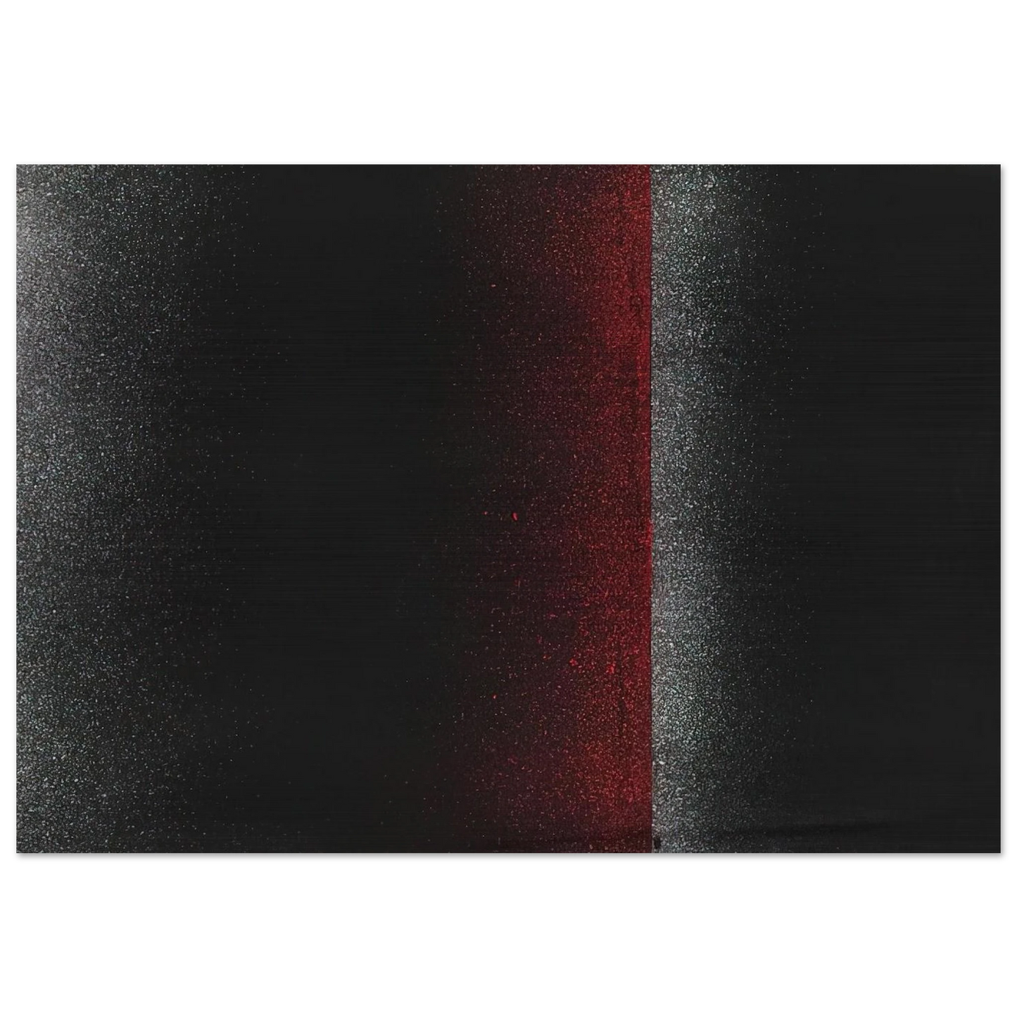 Sprayed Picture - 1964 - Charlotte Posenenske Brushed Aluminum Print - 70x100 cm / 28x40 inches | Charlotte Posenenske Aluminum Print | Charlotte Posenenske Prints