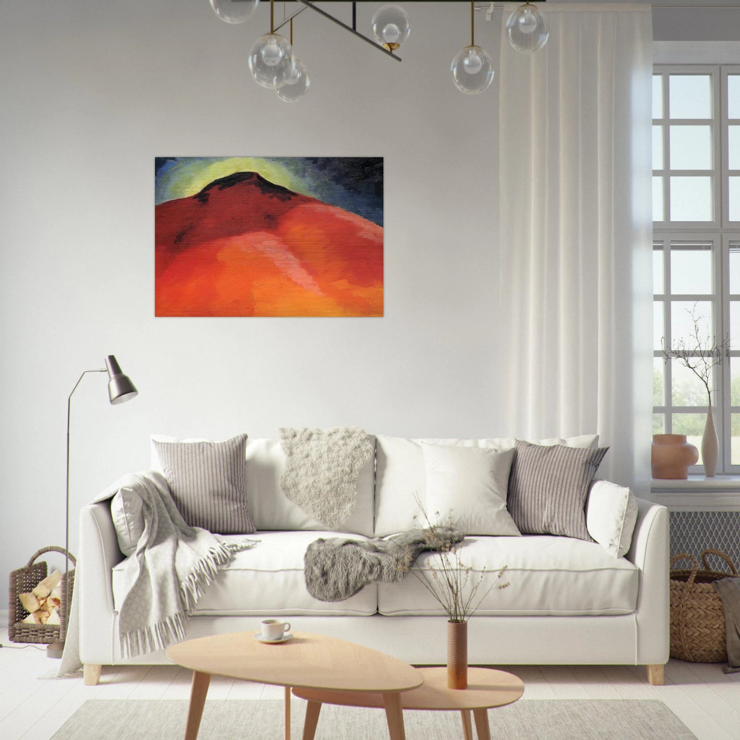 Special - Georgia O'Keeffe Brushed Aluminum Print - 70x100 cm / 28x40 inches | Georgia O'Keeffe Aluminum Print | Georgia O'Keeffe Prints