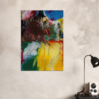 SINDBAD 2008 - Gerhard Richter Brushed Aluminum Print - 70x100 cm / 28x40 inches | Gerhard Richter Aluminum Print | Gerhard Richter Prints