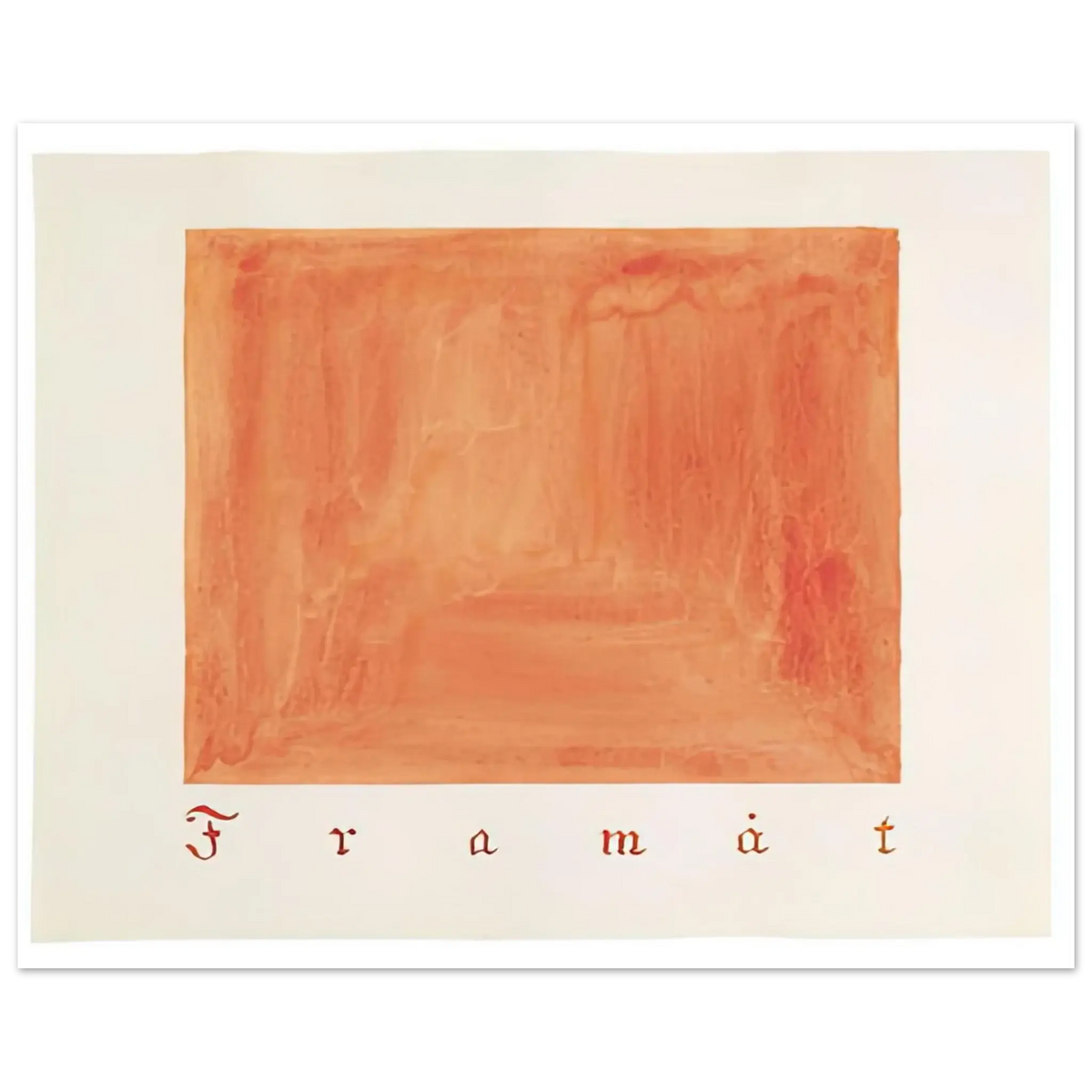 Hilma af Klint - FORWARDS PARCIFAL SERIES GROUP 2 SECTION 4 THE CONVOLUTE OF THE PHYSICAL PLANE 1916 Wall art - 30x40 cm / 12x16 Inches - Premium Wooden Framed Poster With Fine Art Paper - White frame