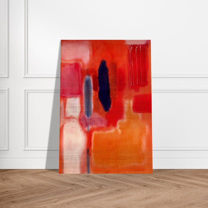 No. 9 - 1948 - Mark Rothko Brushed Aluminum Print - 70x100 cm / 28x40 inches | Mark Rothko Aluminum Print | Mark Rothko Prints