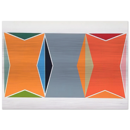 Untitled 1 - 1979 - Larry Zox Brushed Aluminum Print - 70x100 cm / 28x40 inches | Larry Zox Aluminum Print | Larry Zox Prints