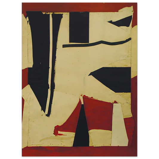 Larry Zox - Banner - 1962  75x100 cm / 30x40inches Fine Art Poster