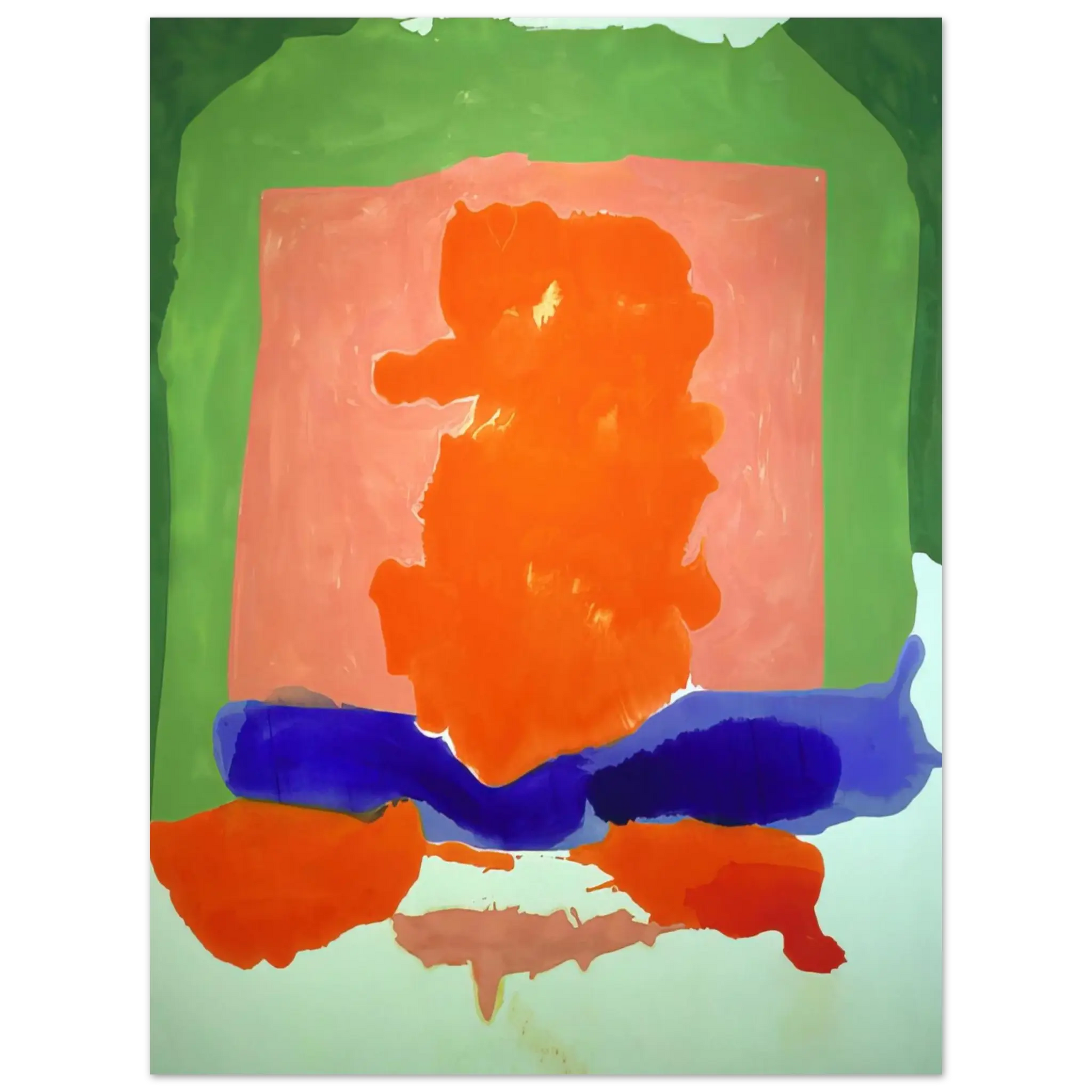 Helen Frankenthaler - Small s Paradise - 1964 Wall art - 15x20 cm / 6x8 Inches - Fine Art Poster - -