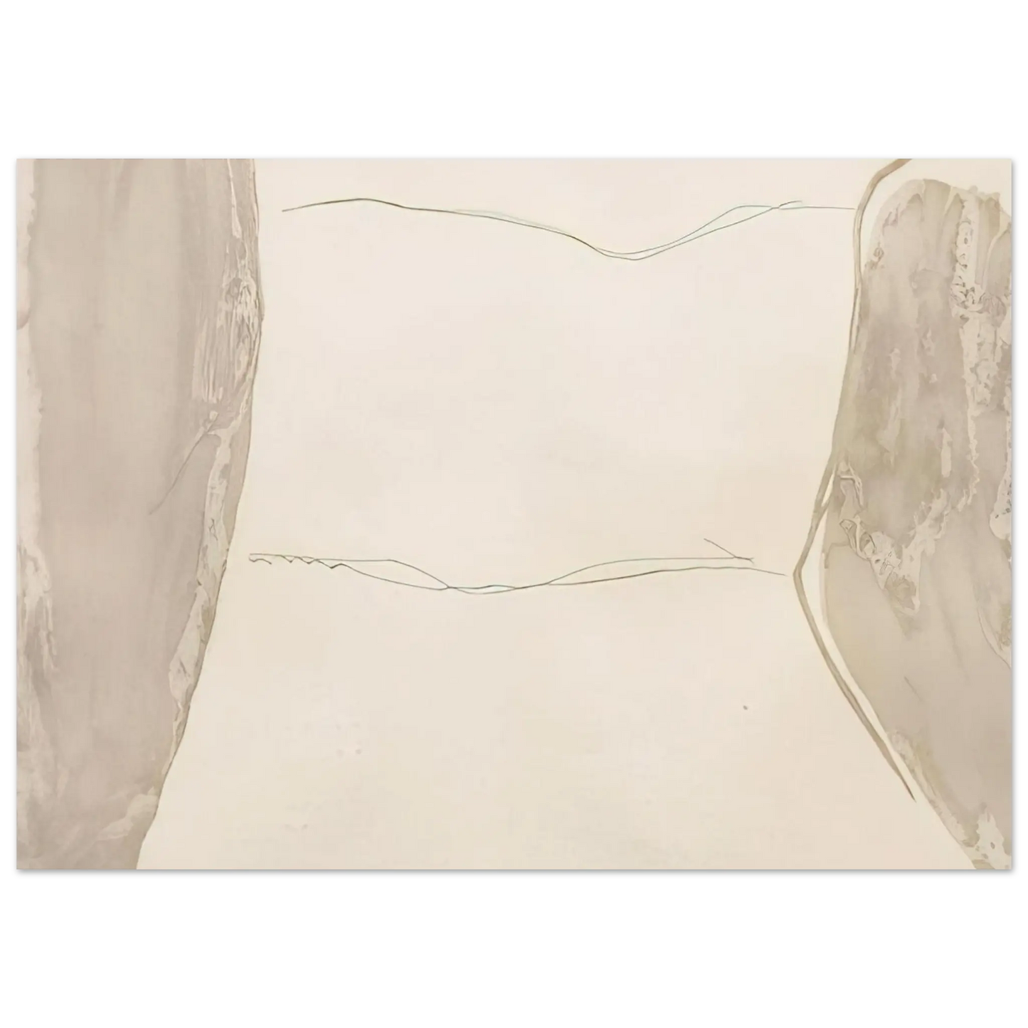 Helen Frankenthaler - Ponti - 1973 Wall art - 30x45 cm / 12x18 Inches - Fine Art Poster - -
