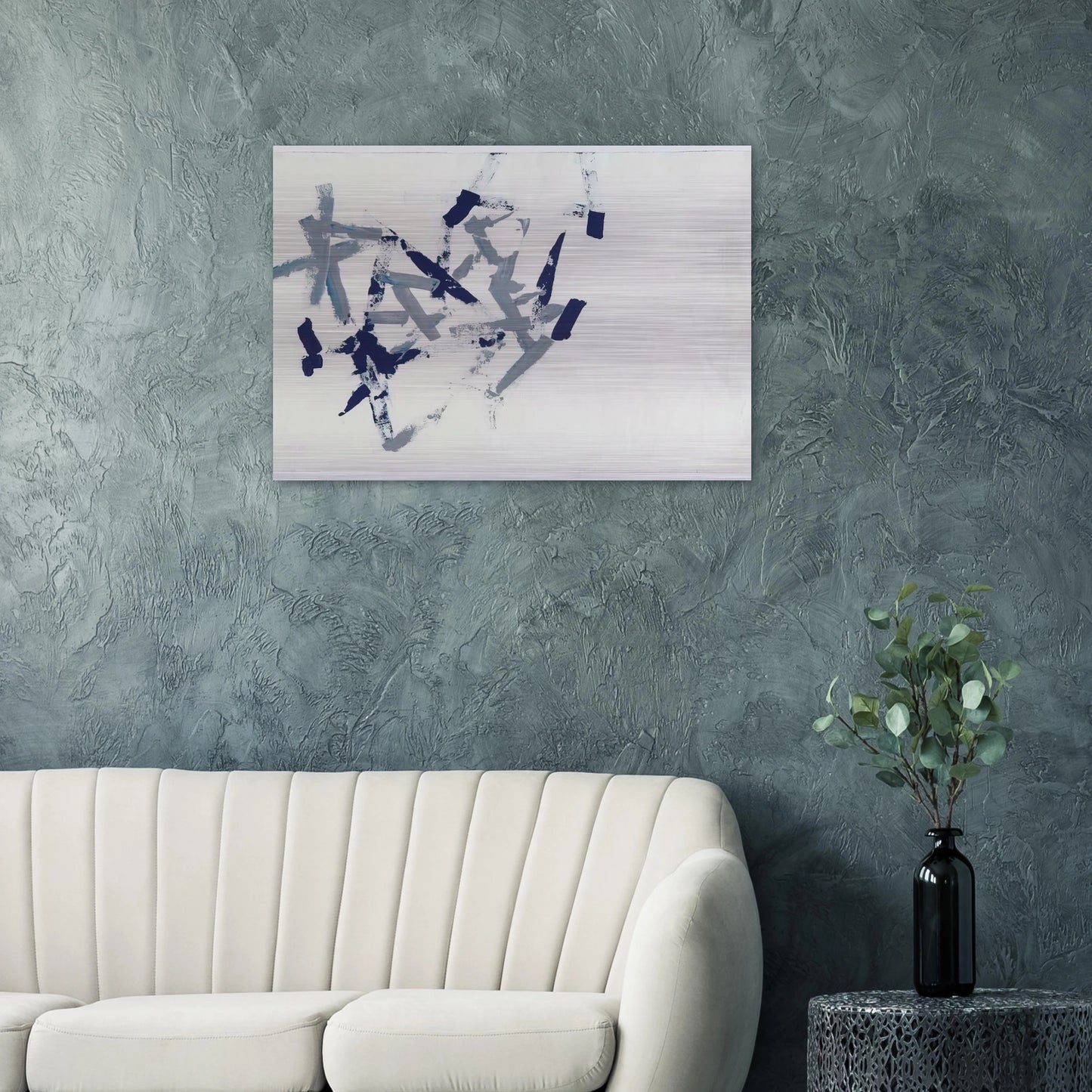 Untitled Free Structures - 1962 - Charlotte Posenenske Brushed Aluminum Print - 70x100 cm / 28x40 inches | Charlotte Posenenske Aluminum Print | Charlotte Posenenske Prints