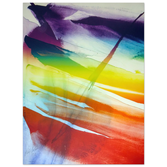 Paul Jenkins - Phenomena Franklin s Kite  75x100 cm / 30x40inches Fine Art Poster