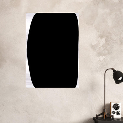 Black Ripe - Ellsworth Kelly Brushed Aluminum Print - 70x100 cm / 28x40 inches | Ellsworth Kelly Aluminum Print | Ellsworth Kelly Prints