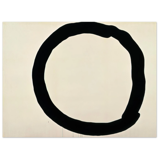 Jiro Yoshihara - Work - 1965  75x100 cm / 30x40inches Fine Art Poster