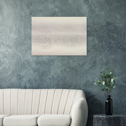 7R15 Where R=Ryoanji - 1983 - John Cage Brushed Aluminum Print - 70x100 cm / 28x40 inches | John Cage Aluminum Print | John Cage Prints